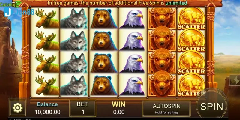 Slot Charge Buffalo - Chinh phục game slot huyền thoại tại Jun88 3 Tổng hợp các biểu tượng đặc biệt trong Slot Charge Buffalo