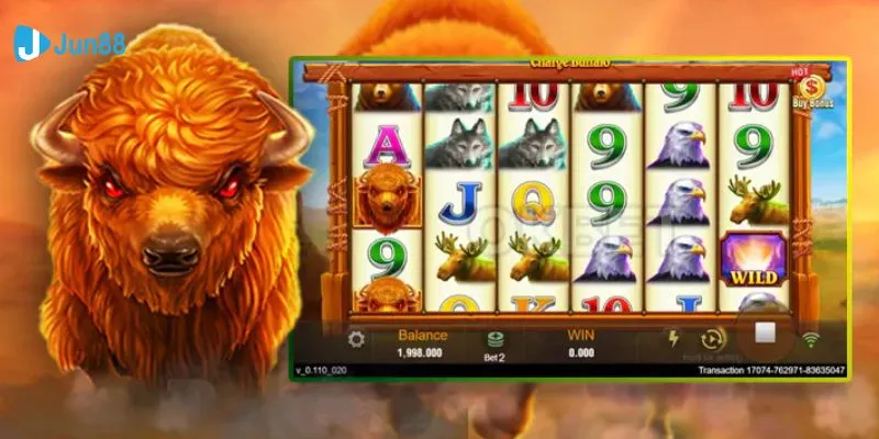 Slot Charge Buffalo - Chinh phục game slot huyền thoại tại Jun88 4 Khám phá cách tăng cơ hội thắng khi chơi game