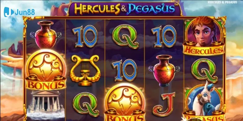 Slot Hercules tại Jun88: Cơ hội thắng lớn với những vòng quay 3 Tìm hiểu luật chơi và biểu tượng đặc biệt trong Slot Hercules
