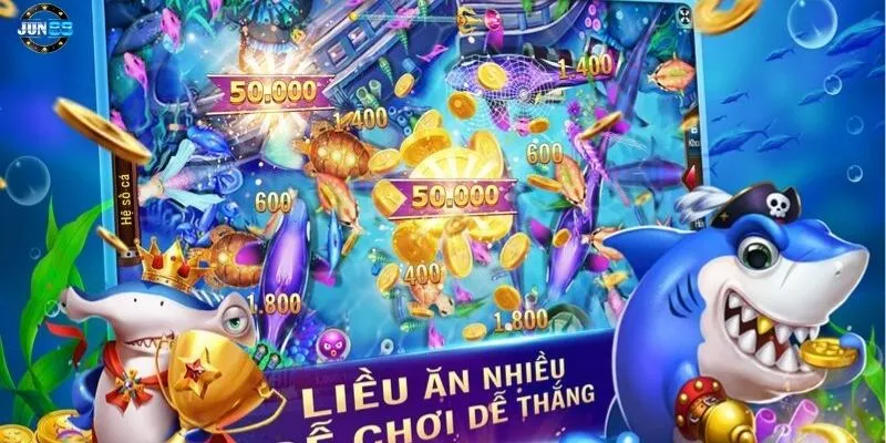 Bắn cá nhiều phần quà tại Jun88- Thưởng khủng, đổi quà liền tay! 3 Hướng dẫn cách chơi bắn cá nhiều phần quà trúng lớn